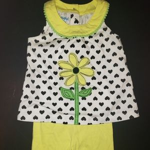 **Host Pick** Kidgets Flower Tank with Shorts